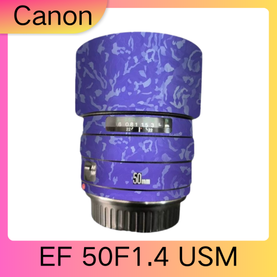 Lentes Canon EF50F1.4 USM  - Pele câmera, adesivo câmera - com alta resistência a arranhões, à prova d'água e com design elegante.